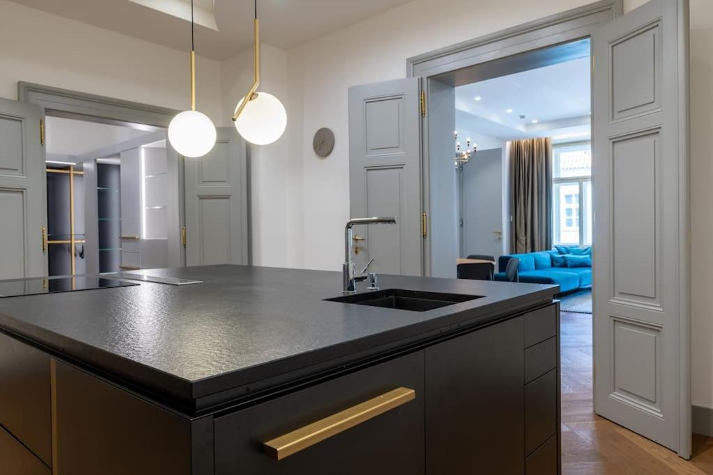 布拉格Luxury Old Town Apt, Parking公寓 外观 照片